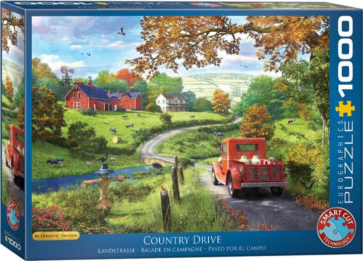 Eurographics Country Drive (1000 pieces)