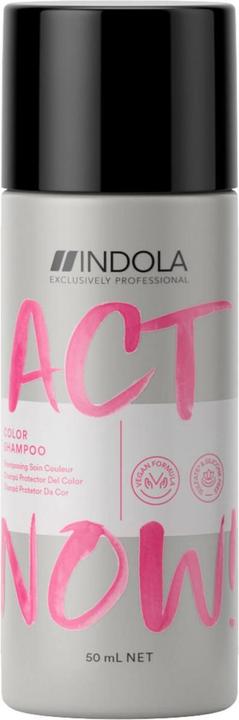 Actual product image Indola ACT NOW - Color Shampoo (50 ml, Liquid shampoo)