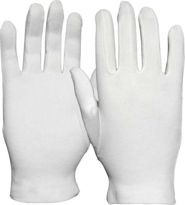 ATG Staffl Trikot Heavy Baumwollhandschuhe Arbeitshandschuhe weiss gebleicht Grösse 11 (11)