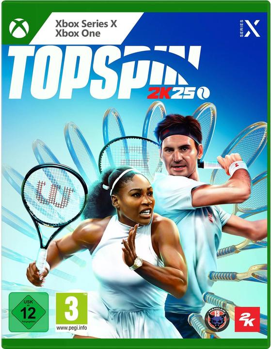 2K Games Top Spin 2K25 (Xbox One S, Xbox One X, Xbox Series X, DE)