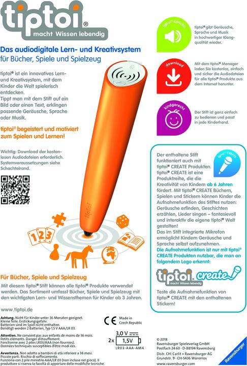 Produktbild tiptoi Create Der Stift (Deutsch)