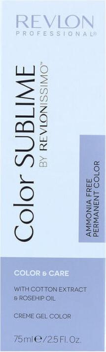 Produktbild Revlon Professional Revlonissimo Color Sublime 7.12 Mittelblond Asch Irisé 75 ml (7.12)