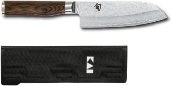 Actual product image Kai Premier Small Santoku with blade guard (14 cm)