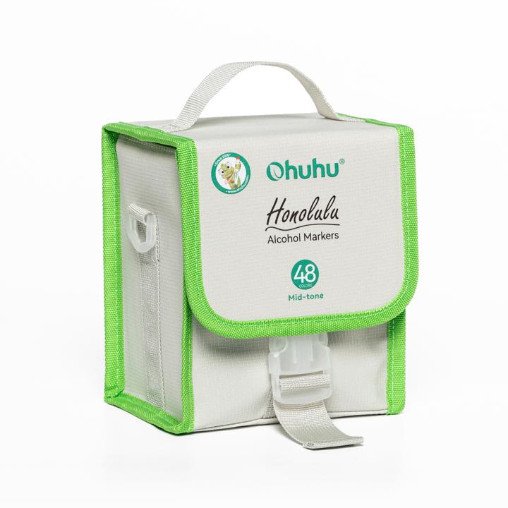 Ohuhu Honolulu (Weiss, Grün, 48 x)