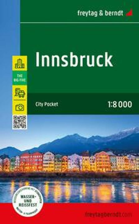 Produktbild Innsbruck, Stadtplan 1:12.000, freytag & berndt