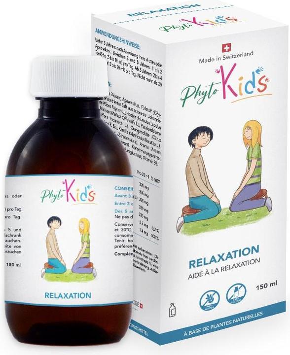 Actual product image Swiss Bionature PhytoKids Syrup Relaxation Fl 150 ml (1 Piece, Concentrate, 201 g)