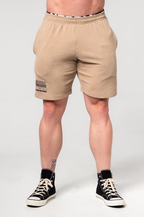 Produktbild Nebbia Sweatshorts Gym Bro 352 - light brown (M)