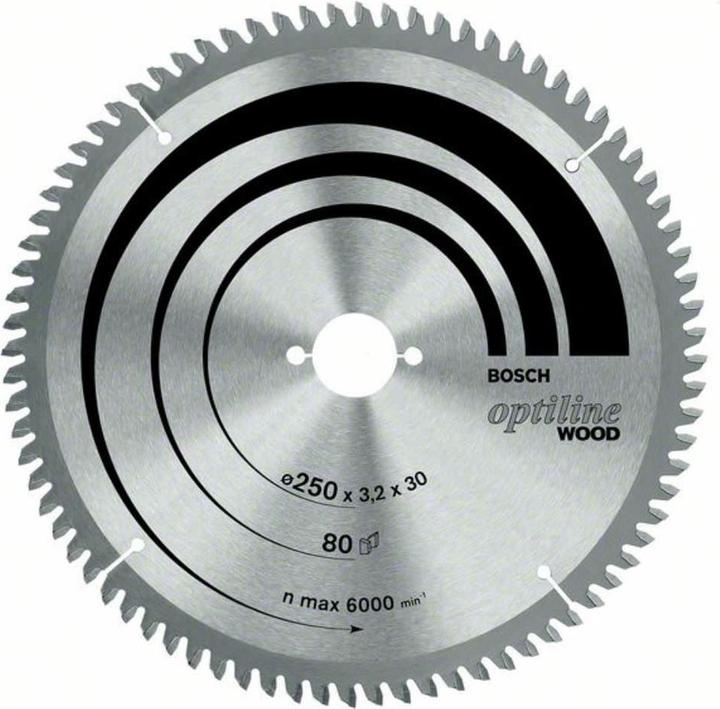 Produktbild Bosch Professional Zubehör PRO Wood Kreissägeblatt, 254 x 2,8 x 30 mm
