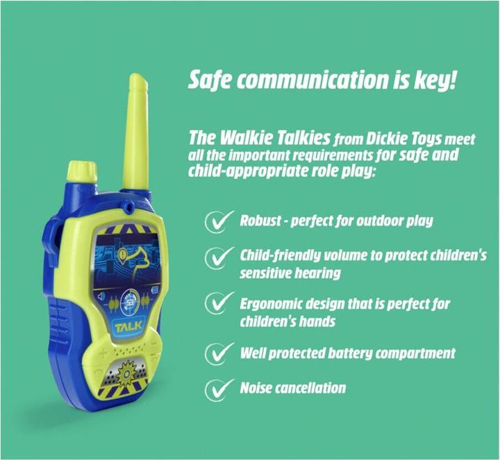 Actual product image Dickie Walkie Talkie Police (0.10 km)