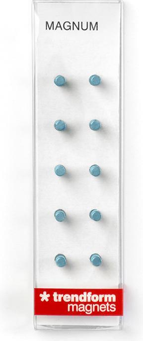 Image du produit Trendform Aimants MAGNUM Lot de 10 bleus (10 x)