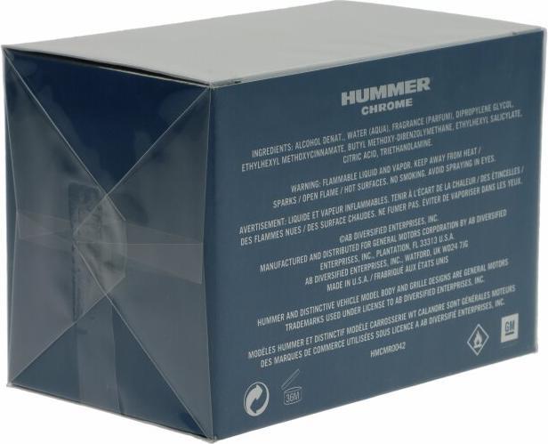 Actual product image Hummer chrome (Eau de toilette, 125 ml)