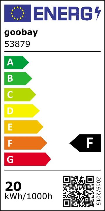 Energy Label Goobay LED outdoor spotlight (1706 lm, IP44)