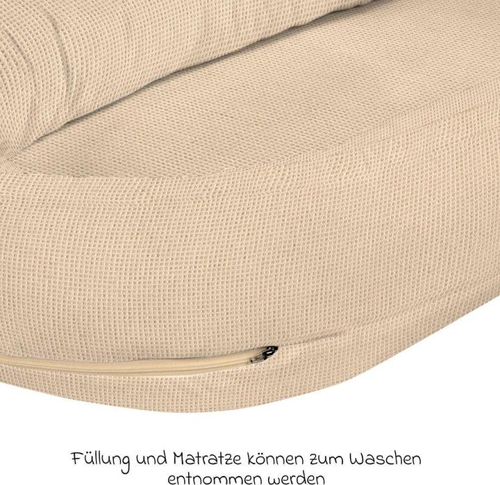 Produktbild Alvi Babynestchen & Bettschlangen Schlummer-Nestchen - Waffelpique