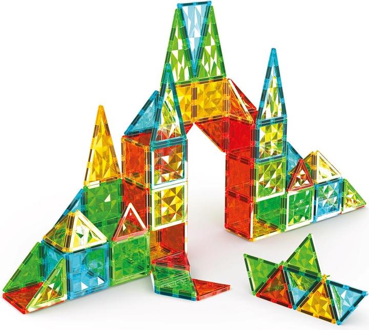 Actual product image Geomag Magnetic tiles gemstones