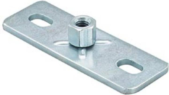 Image du produit Fischer Plaque de base GPL Longueur 120 mm Largeur 40 mm Épaisseur 4,0 mm Acier galvanisé galvanisé v (M10)