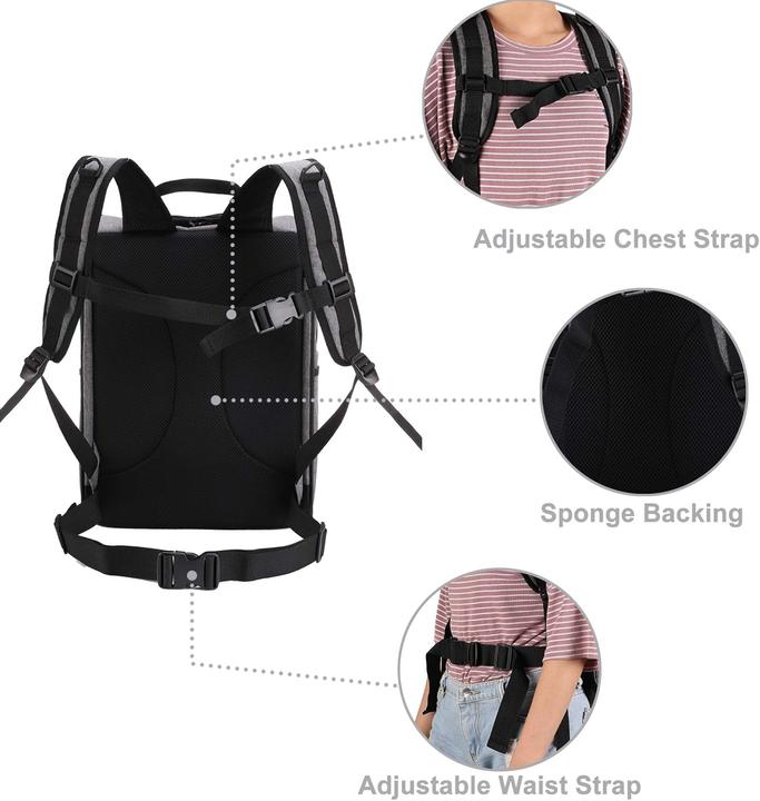 Actual product image Apollo Walker Haustierrucksack (Cat, Dog, Washable, Breathable, Machine washable)