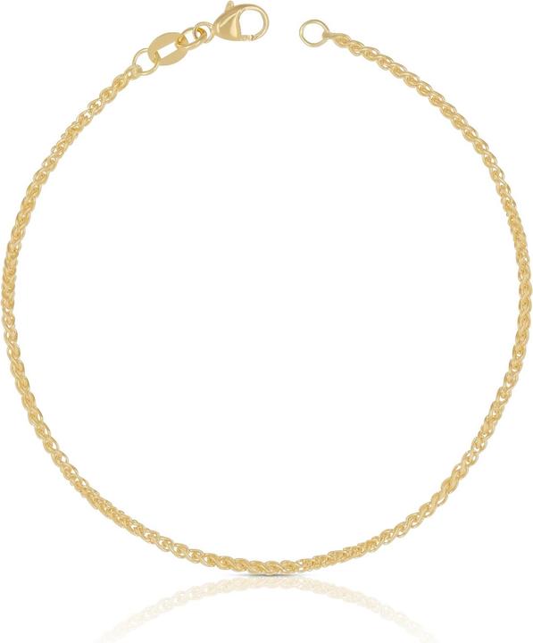 Image du produit Muau Tresse (19 cm, Or jaune 750/18K)