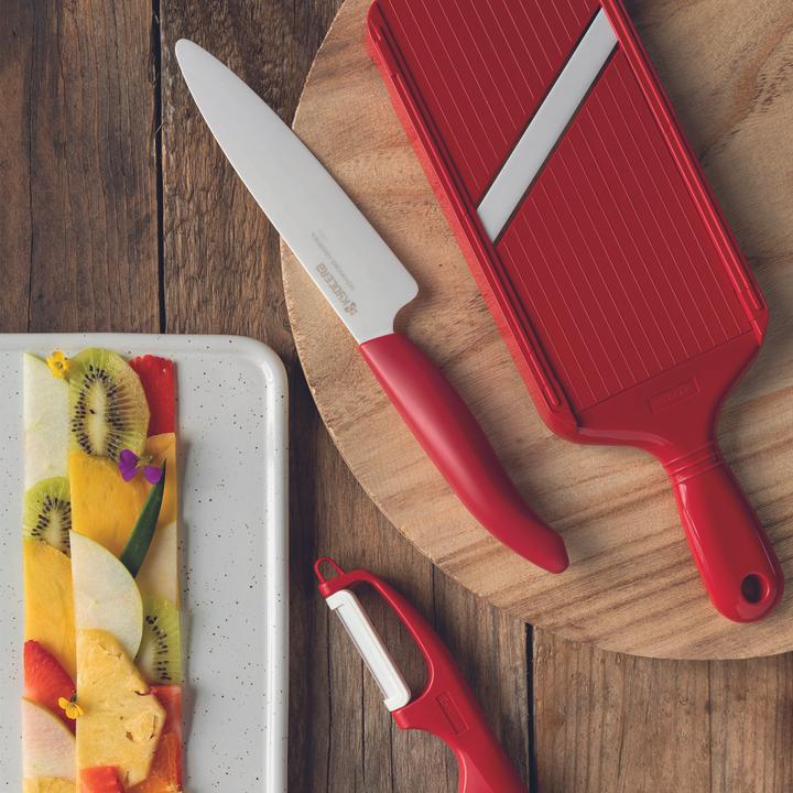 Actual product image Profino GEN RED ceramic cutting knife, blade 13 cm (13 cm)