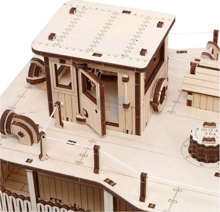 Produktbild Eco Wood Art 3D Holz Modellbausatz - Schaufelraddampfer «River Princess»