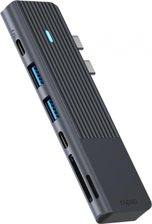 Image du produit Rapoo UCM-2003 (USB-C, 7 Ports)