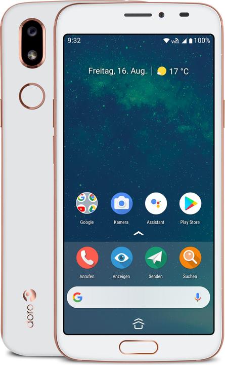 Produktbild Doro 8080 (32 GB, White, 5.70", Single SIM, 16 Mpx, 4G)