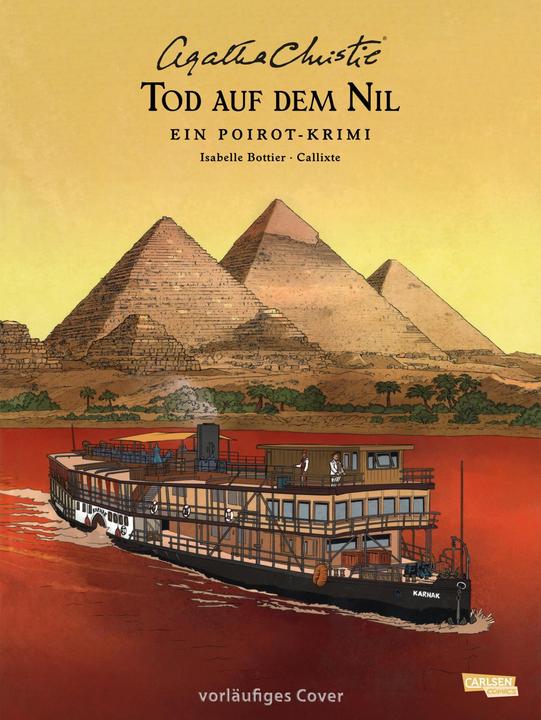 Actual product image Agatha Christie Classics: Tod auf dem Nil (German, Isabelle Bottier, Agatha Christie, Thomas Schöner, 2025)