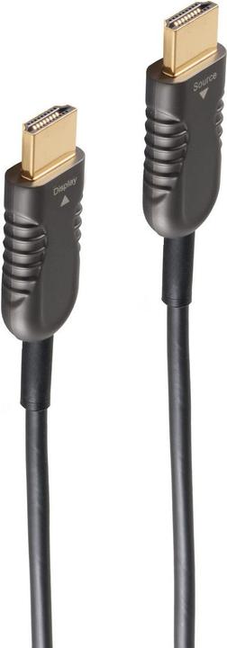 Shiverpeaks BASIC-S Câble HDMI AOC, 4K, noir, 7,5 m HDMI A mâle (7.50 m, HDMI)