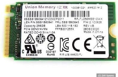 Produktbild Lenovo Hynix BC711 256GB (256 GB, M.2 2242)