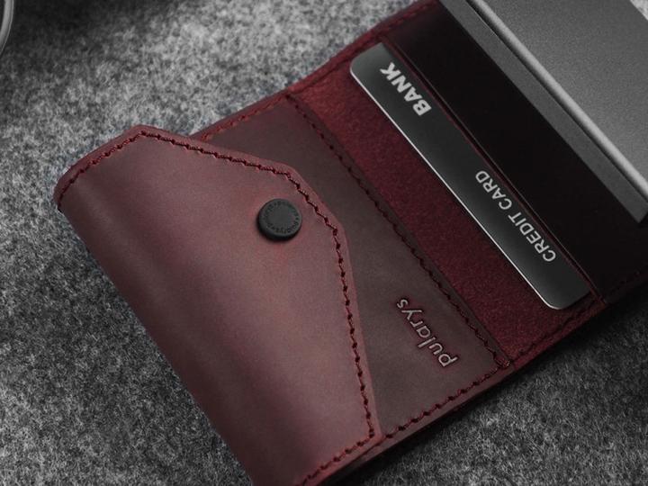 Actual product image Pularys Wallet PORTER GO Credit card holder