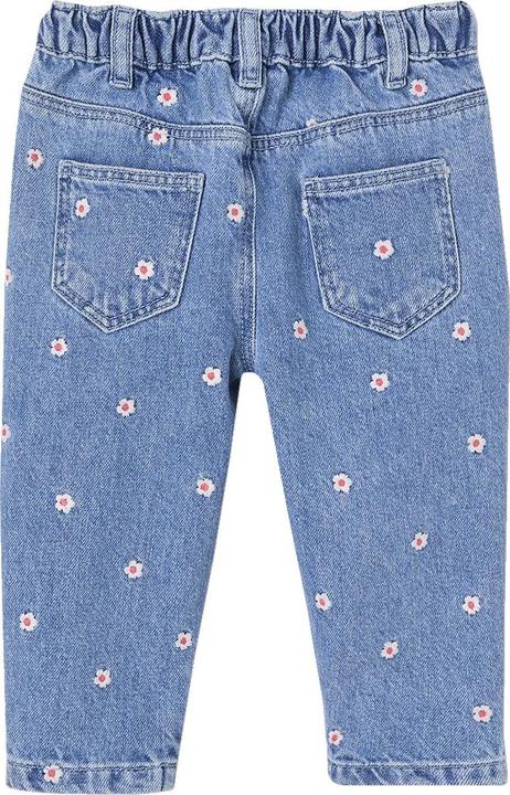 Actual product image Vertbaudet Baby Mom-Jeans mit Stickerei (68)