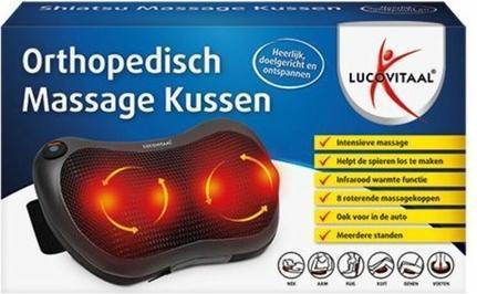 Immagine prodotto Lucovitaal Cuscino ortopedico per massaggio Shiatsu