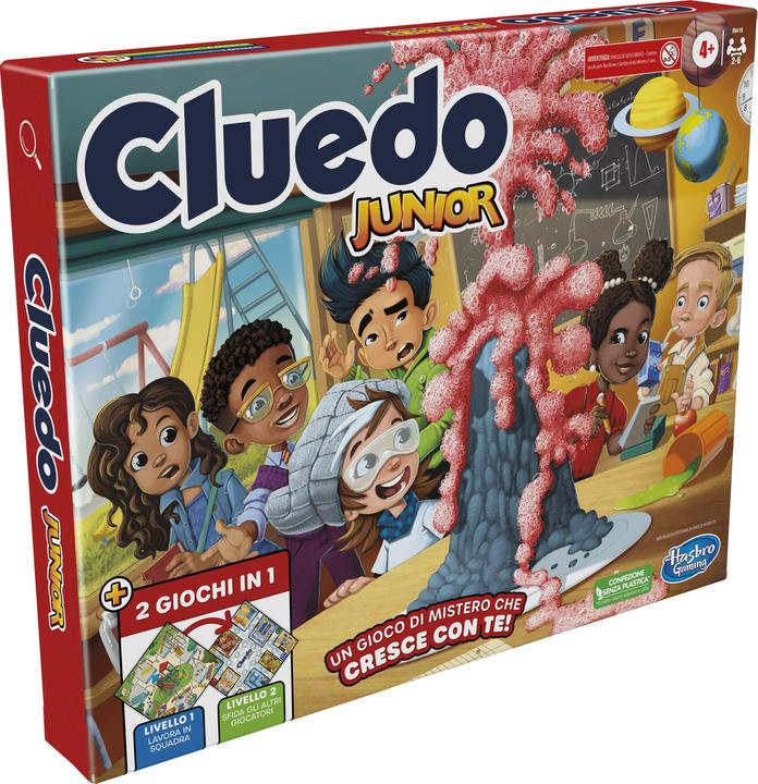 Image du produit Hasbro Gaming Cluedo Junior (Italien)