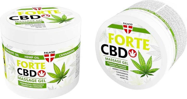 Produktbild Palacio Forte CBD-Massagegel (1 x, 600 ml, 725 g)