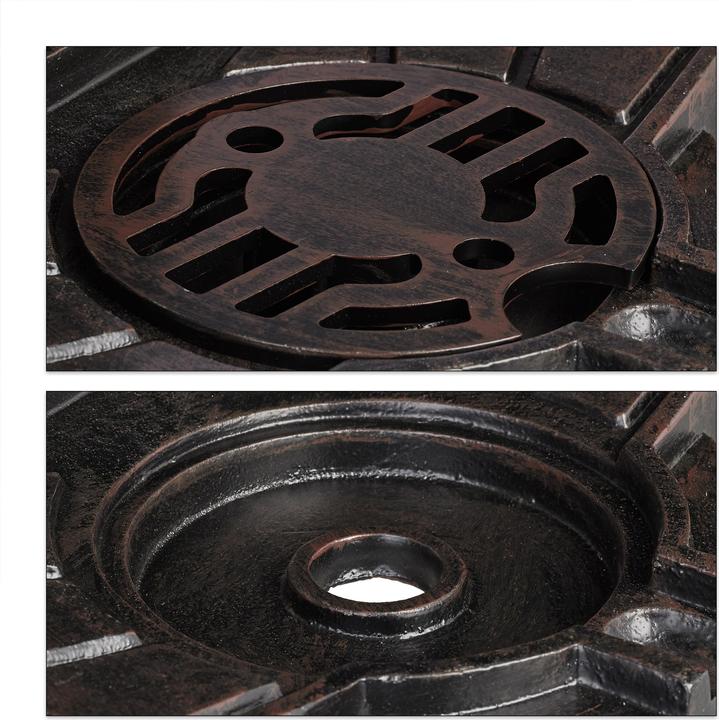 Actual product image Relaxdays Antique XXL Freestanding Fountain