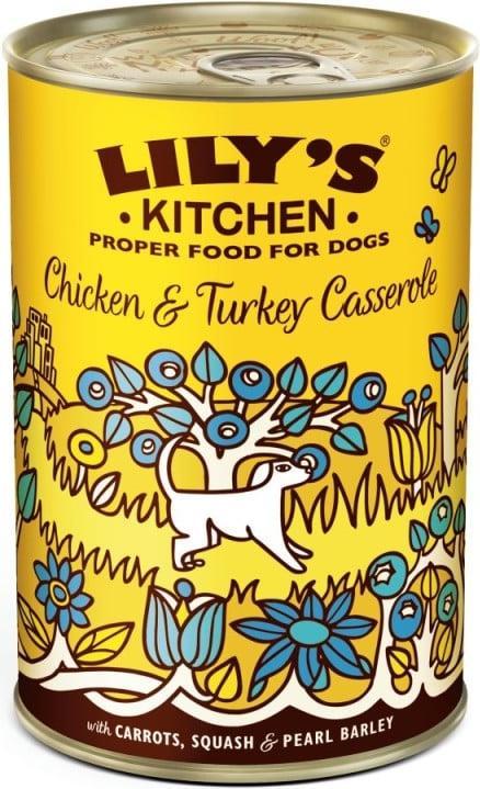 Image du produit Lily's Kitchen Poulet et dinde (Senior, Adulte, Junior, 6 pcs, 2400 g)