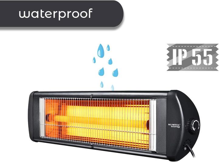 Produktbild Kumtel Terassenheizstrahler EXO-23 (2300 W)