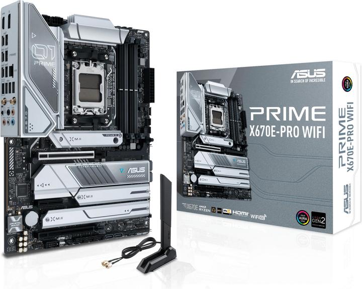 Actual product image ASUS PRIME X670E-PRO WIFI (AM5, AMD X670E, ATX)