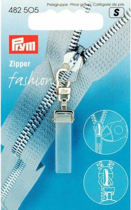 Prym Fashion zip Crystal transparent matt