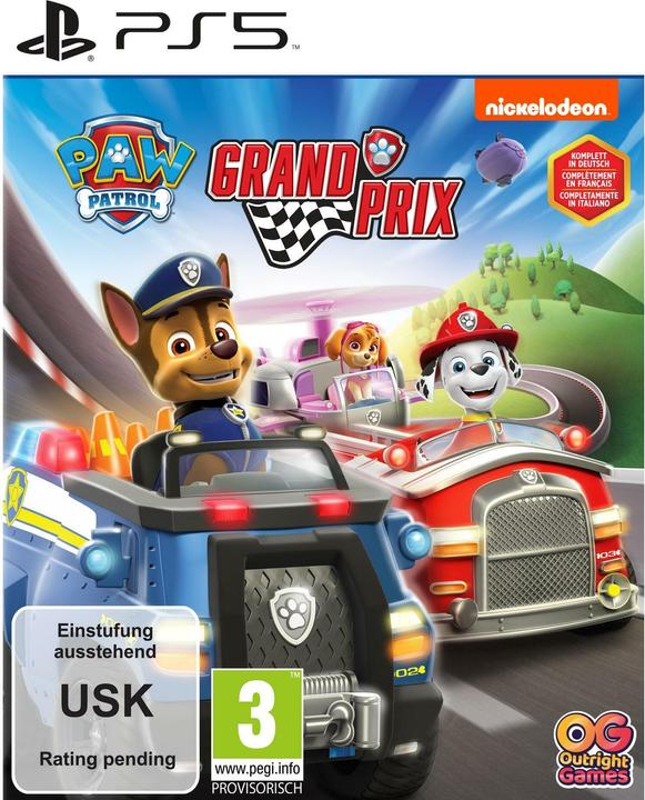 Actual product image Game PAW Patrol: Grand Prix (PS5, DE, IT, FR)
