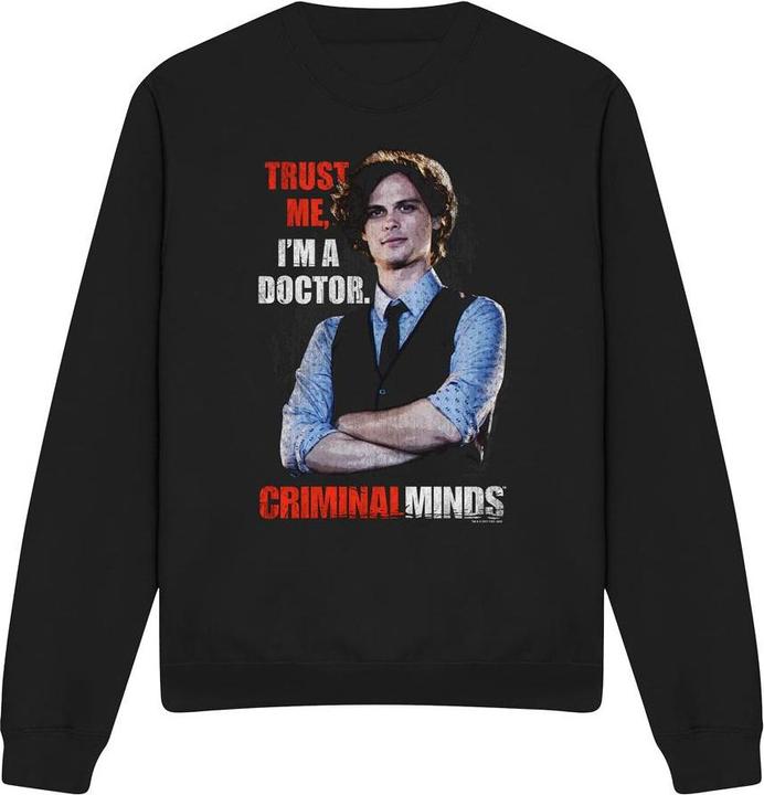 Immagine prodotto Criminal Minds Trust Me Felpa Adulto Unisex (S)