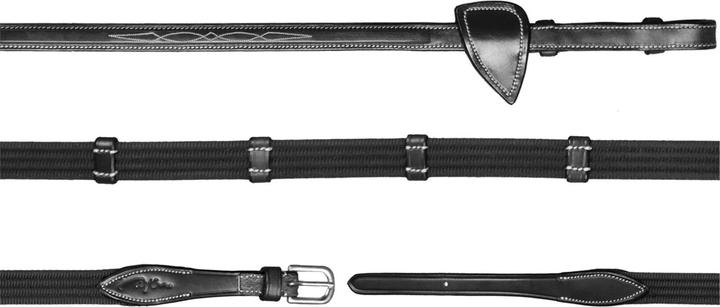 Actual product image Dy'on 5/8 Fabric reins with 9 stops