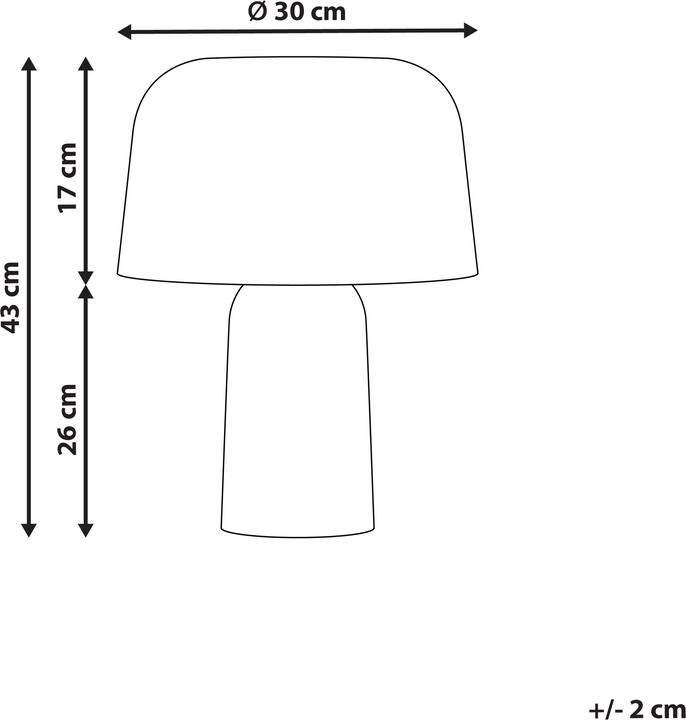 Actual product image Beliani Carrasco (E27)