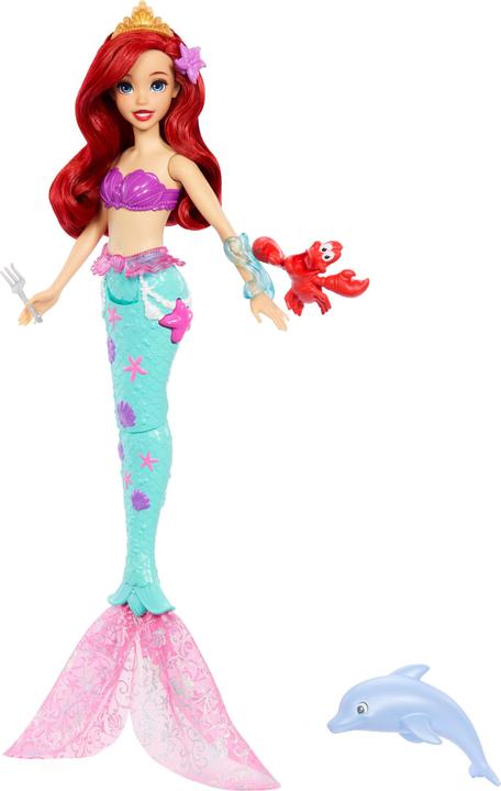 Image du produit Mattel Disney – Coffret Poupée et Accessoires Ariel et ses Amis de l’Océan