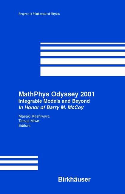 Produktbild MathPhys Odyssey 2001 (Masaki Kashiwara, Tetsuji Miwa, 2012)