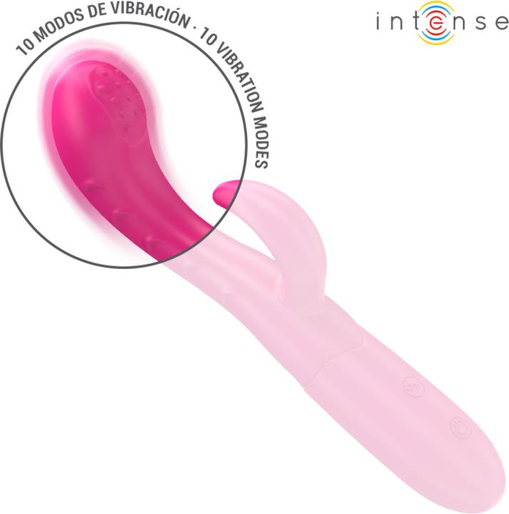 Image du produit Intense Vibromasseur Amara Avec Langue Stimulante 10 Vibrations Rose