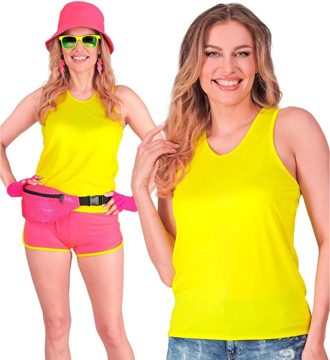 Actual product image Widmann Neon yellow tank top (S/M)