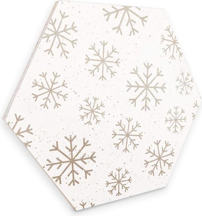 Produktbild Trenddeko Schneeflocken Eiskristalle (55 x 47 cm)