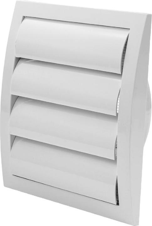 Euro3plast GRIGLIA CON TAPPARELLE 190X190/D150, BIANCO