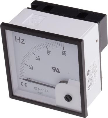 Produktbild Rs Pro Frequency Meter 96x96 90 deg scale 400V