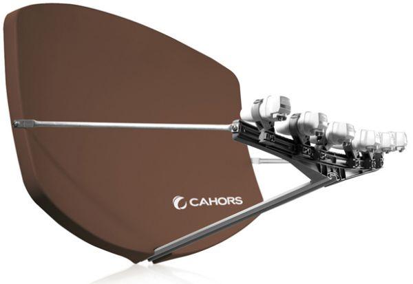 Image du produit Cahors Big Bisat, antenne offset pour 4 LNB, 40mm (Antenne parabolique, 36 dB, DVB-S / -S2)